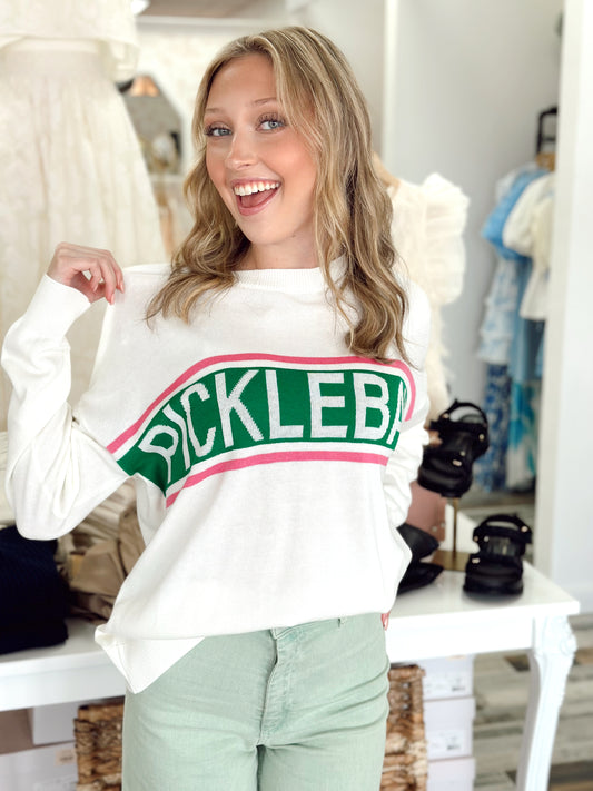 Pickleball sweater