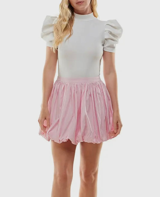 Bubble gum skirt