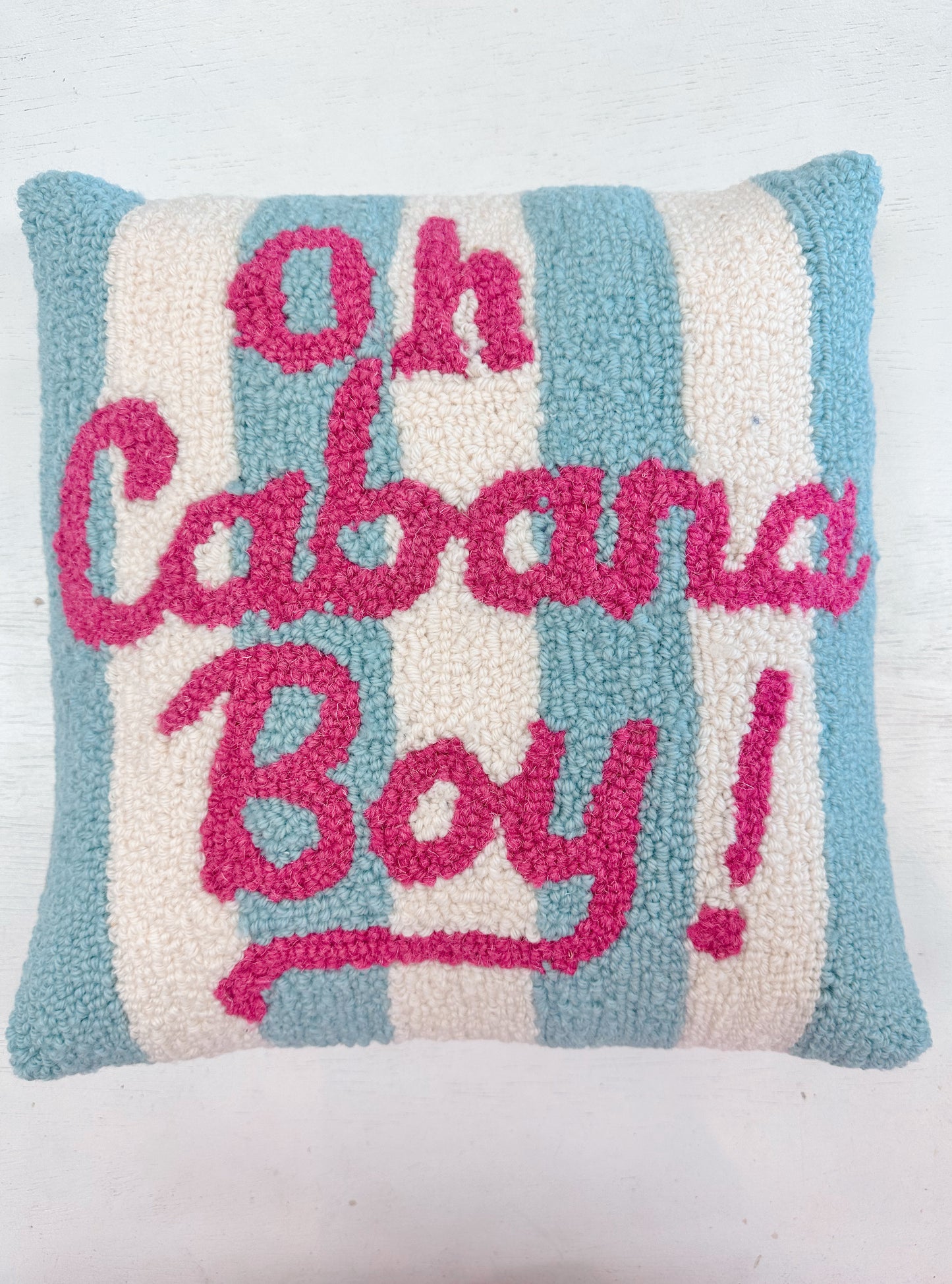 Oh Cabana Boy! Pillow