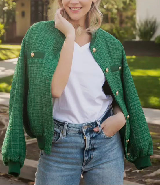 Green Chanel Jacket